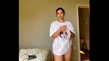 Massive juicy tits ready to be sucked try on haul