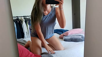 I woke up very excited and decided to record my siririca and talk dirty to my fans! - Brazilian Cherry Adams - See Full No Sheer!
