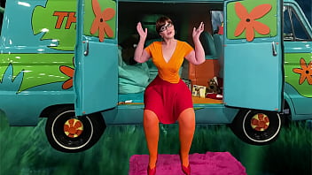 Granny Velma's Double Dildo Mystery Cum