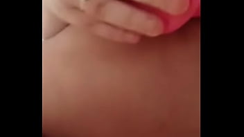 taking massive pink dildo filled my tight wet pussy