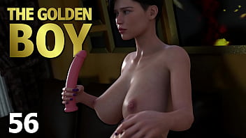 THE GOLDEN BOY #56 • Where will she put that giant dildo?