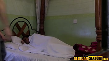 Hot morning sex with African wet teen Sajeda after she gave a perfect blowjob