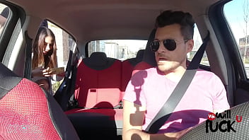 BABY NICOLS FUCKING AND SQUIRTING WITH A FRIEND ON AN UBER!