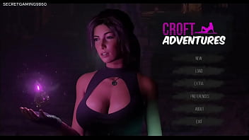 Lara croft gets fucked in a Threesome While Exploring a Cave then a Demon With a Monster cock wants to Fuck Her Ass - Croft Adventures 01