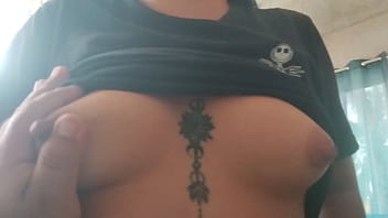 Who comes to play with my tits
