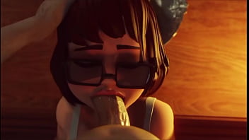 Personnage 3D Velma Perfect Pipe - Animation non censurée