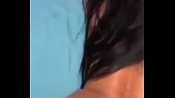 Brazilian brunette ex-girlfriend moaning and drinking milk in her pussy