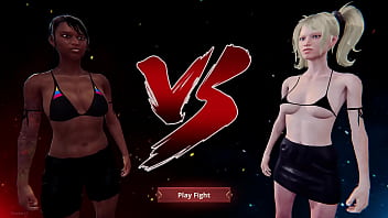 Dela gegen Bree (Naked Fighter 3D)