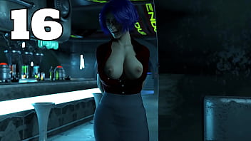 Stranded In Space # 16 - Sasha exibindo seus peitos grandes