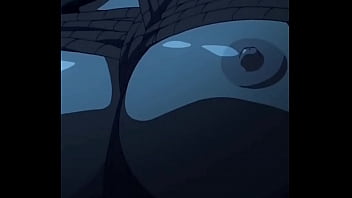 Ragazza sculacciata in anime e tette nude fanservice queens blade