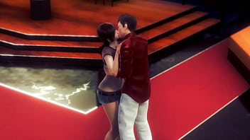 Кирю игра хентай косплей занимается сексом с хорошенькой дамой
