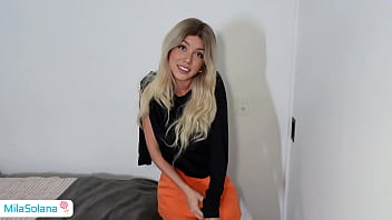 Stepdad Titty Fucked me and My Tight Pussy Because I dressed like a Slut