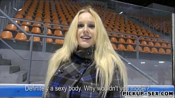 Ice skating big boobs Eurobabe Angel ass fucked for cash